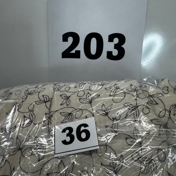 Thomas Sterling Men's Cotton Button-Up Shirt Botanical Print NWT Size Medium - Picture 8 of 8